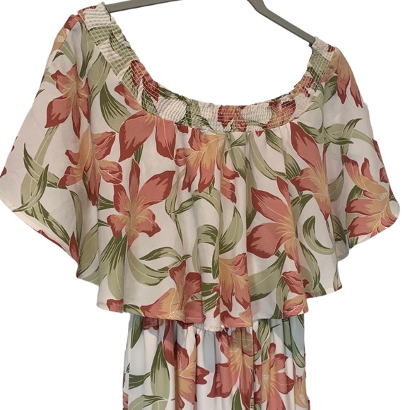 Show Me Your MuMu Floral Off-Shoulder Maxi Dress - Picture 4 of 9